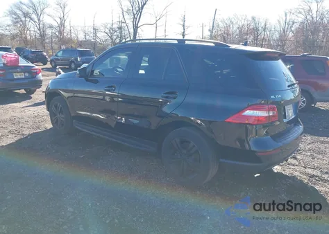 2013 Mercedes-Benz Ml 350 4Matic из США, поврежденный, VIN 4JGDA5HB0DA117672